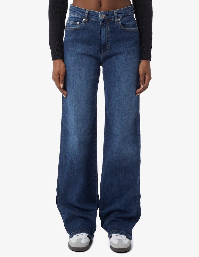 Chiara Ferragni Jeans a vita alta flare stretch flare - immagine 1 Chiara Ferragni Jeans a vita alta flare stretch flare - immagine 1
