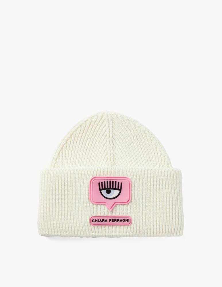 rinascente Chiara Ferragni Eyelike wool blend beanie