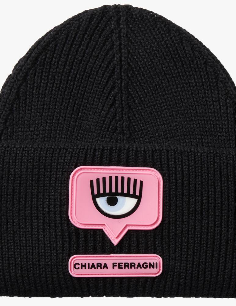 rinascente Chiara Ferragni Eyelike wool blend beanie