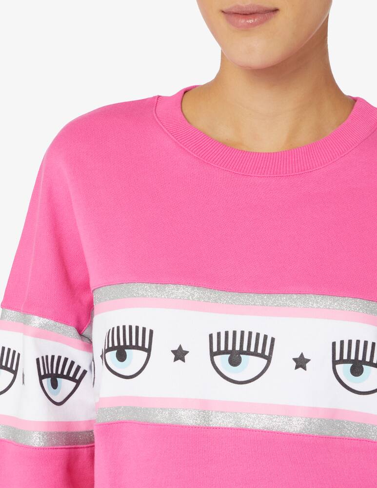 rinascente Chiara Ferragni Logomania maxi sweatshirt