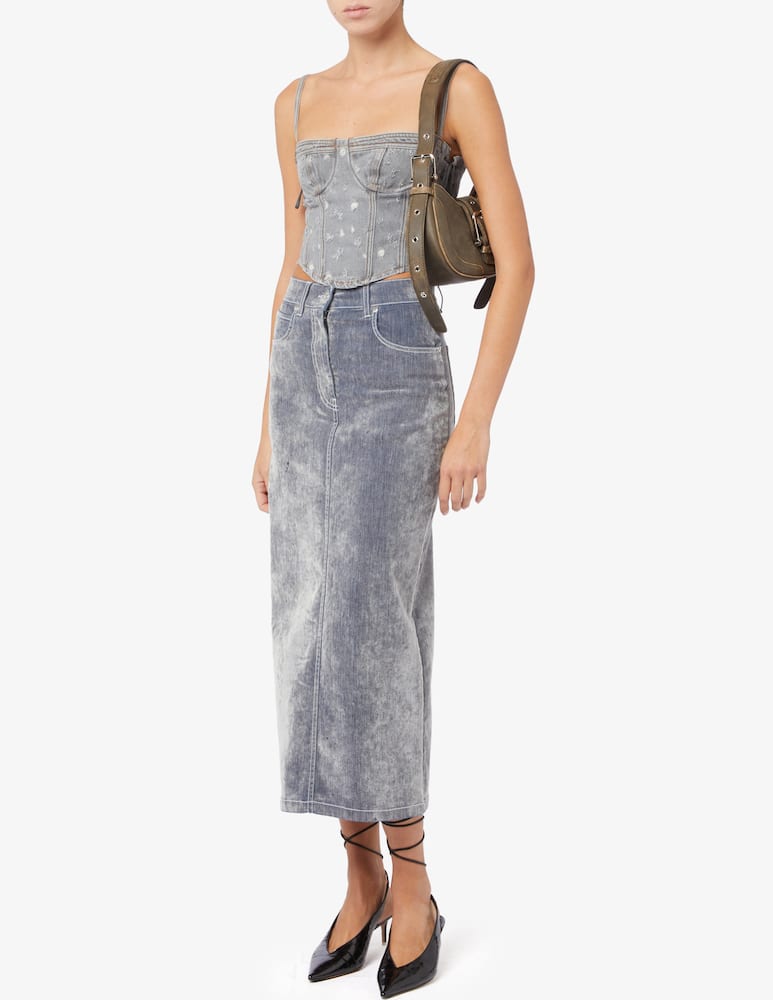 rinascente Chiara Ferragni Corsetto denim