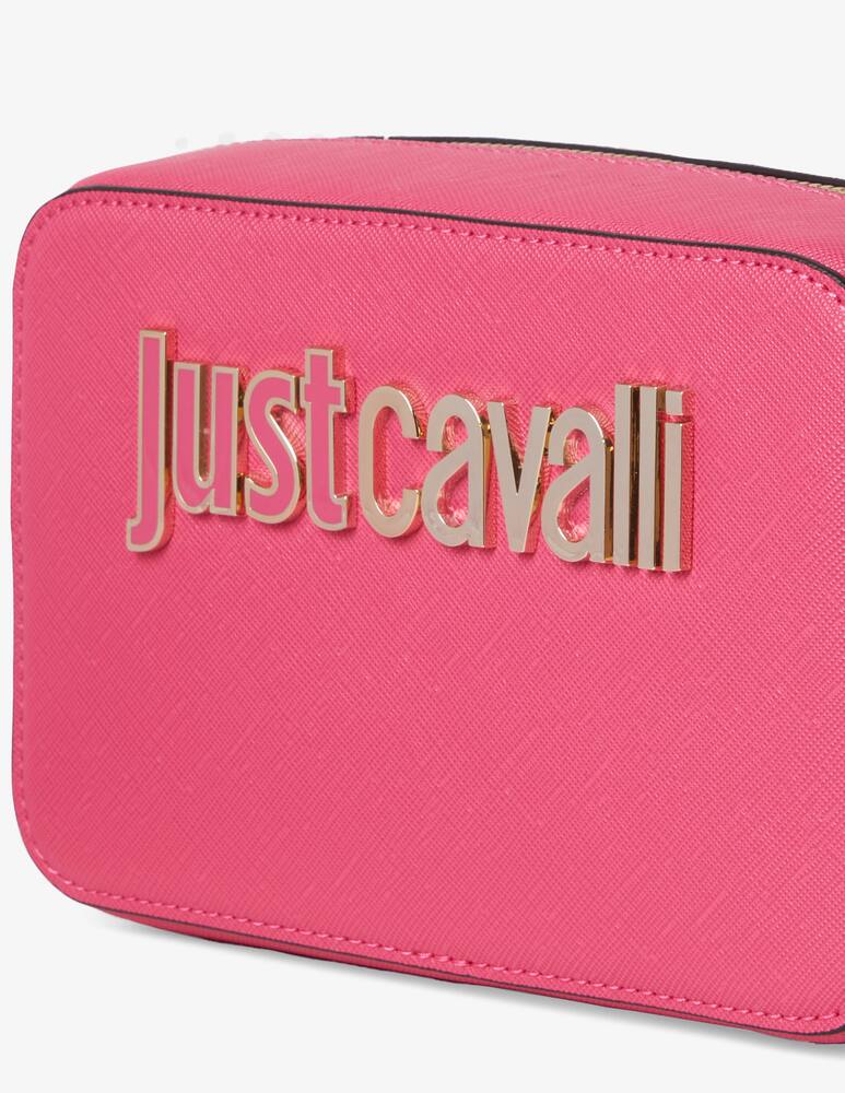 rinascente Just Cavalli Borsa camera con scritta in metallo