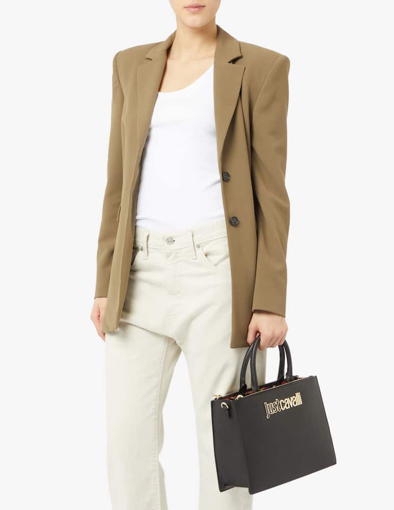 rinascente Just Cavalli Borsa shopper Metal