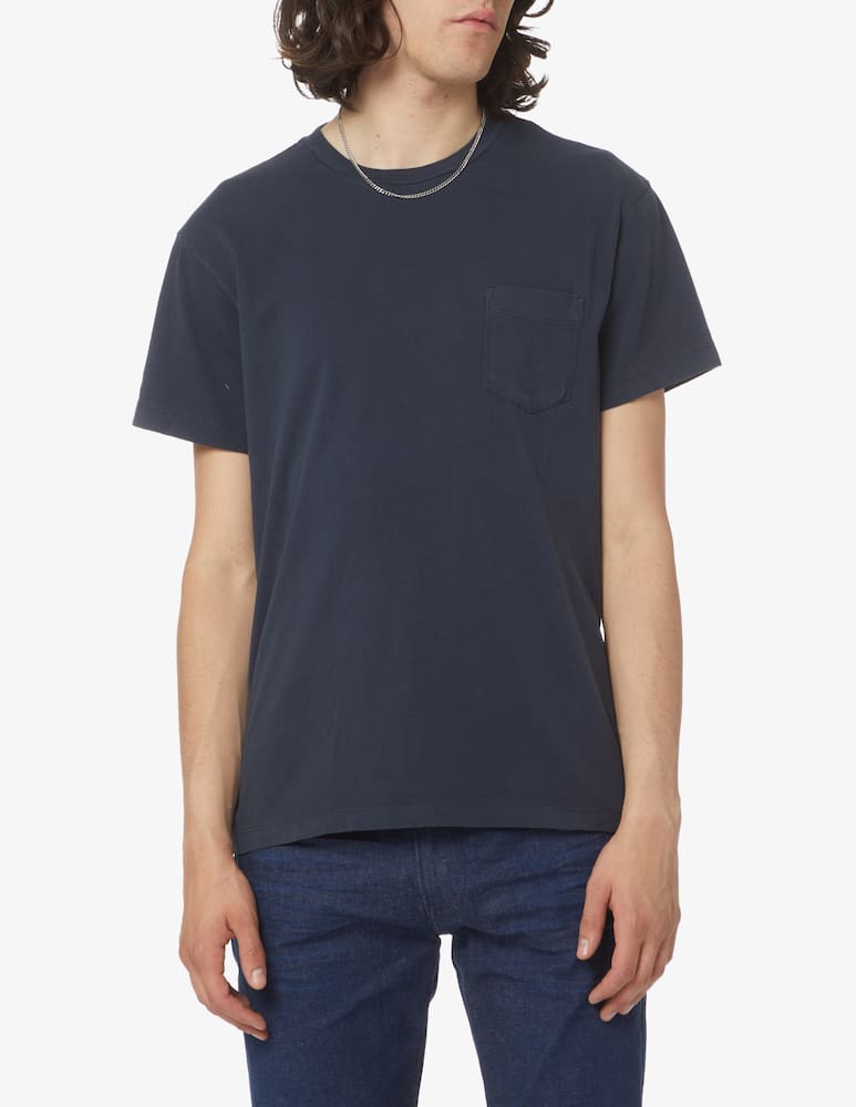 rinascente Replay Maglietta manica corta taschino - blu