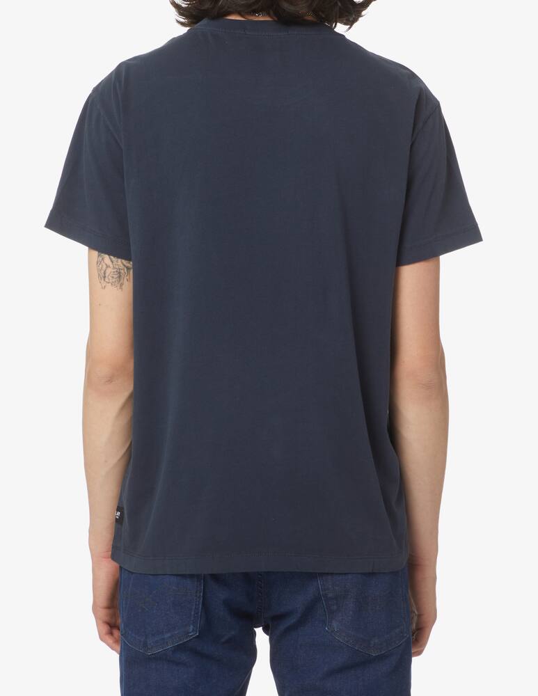 rinascente Replay Maglietta manica corta taschino - blu