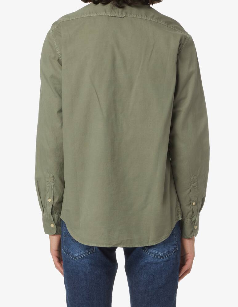 rinascente Replay Oxford cotton long sleeve shirt - green