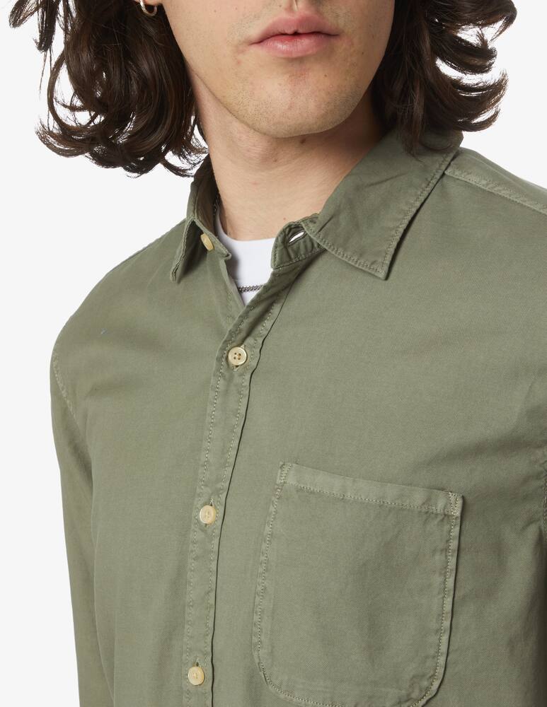 rinascente Replay Oxford cotton long sleeve shirt - green