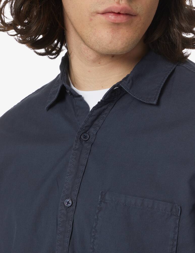 rinascente Replay Camicia manica lunga cotone oxford - blu