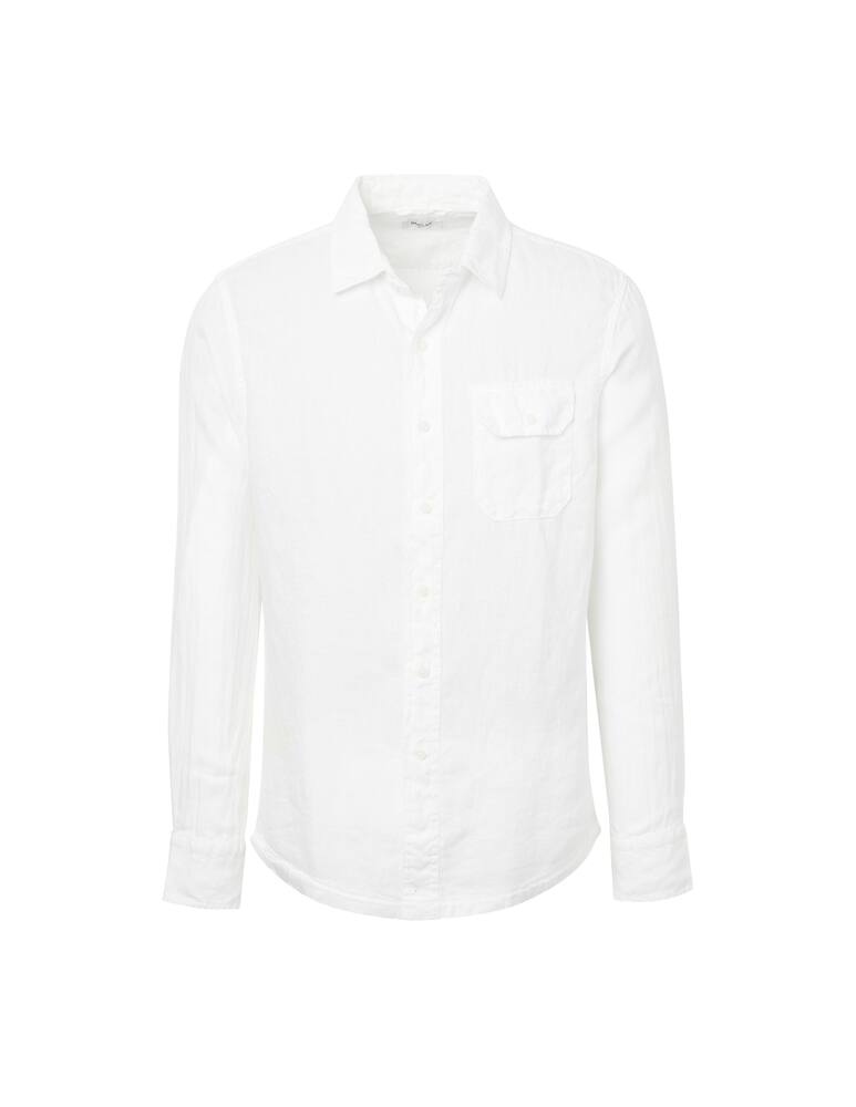 rinascente Replay Linen long sleeve shirt - white