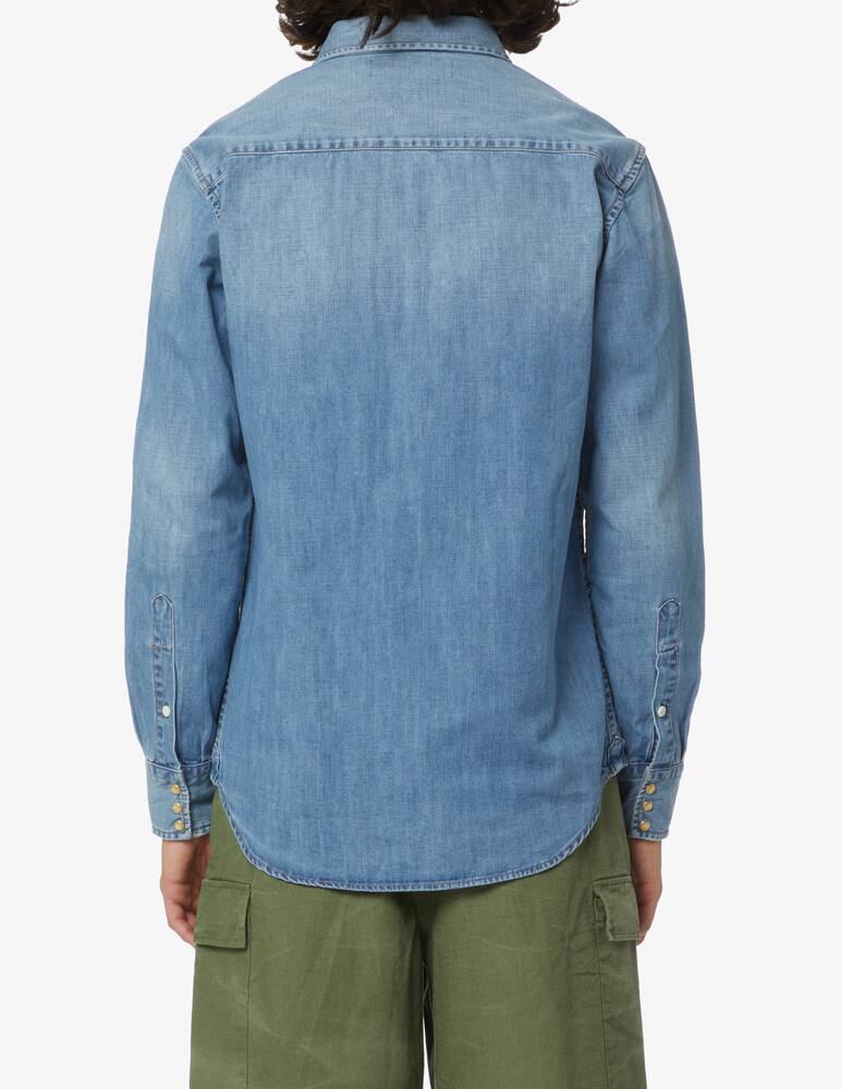 rinascente Replay Vintage denim long sleeve shirt - blue
