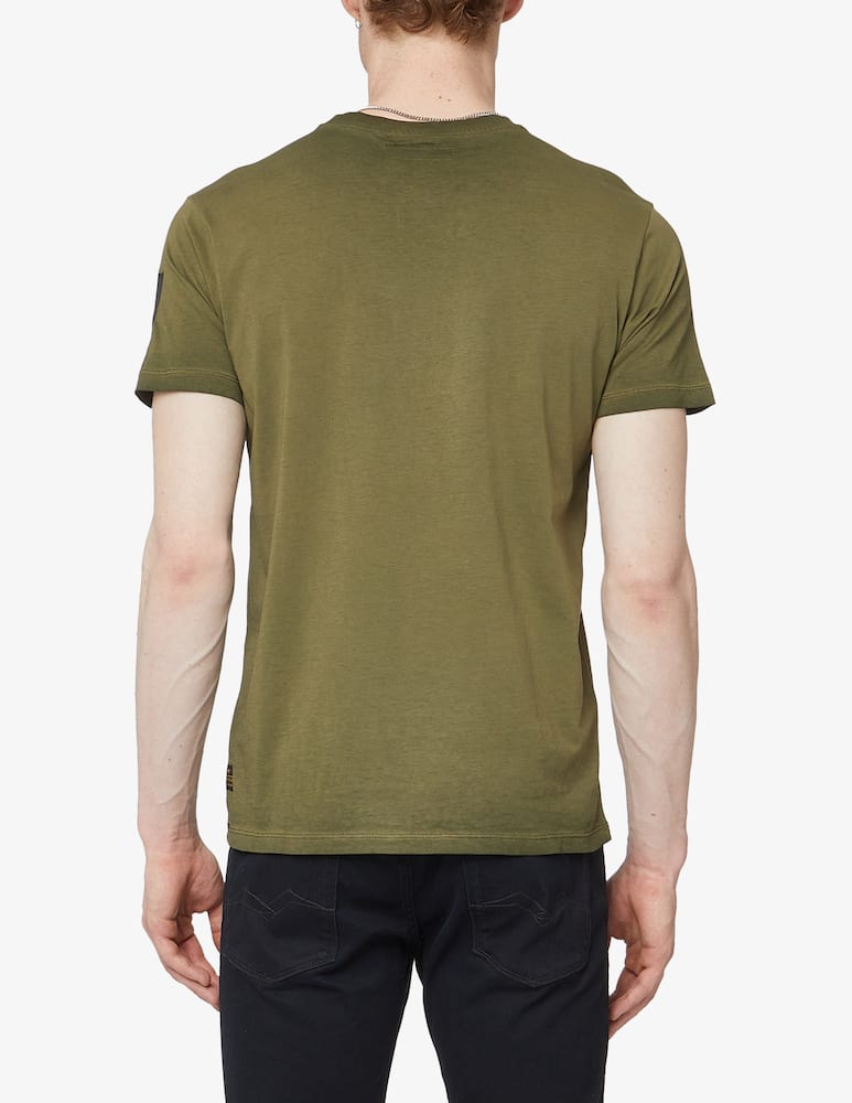 rinascente Replay Maglietta manica corta army of one - verde