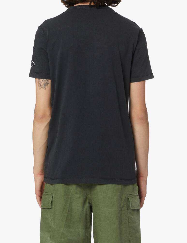 rinascente Replay Maglietta manica corta stampa replay off grid - nero