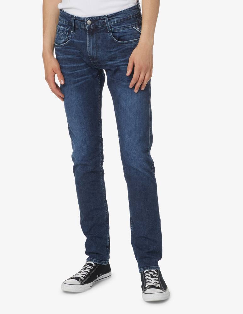 rinascente Replay Jeans slim anbass scuro - blu
