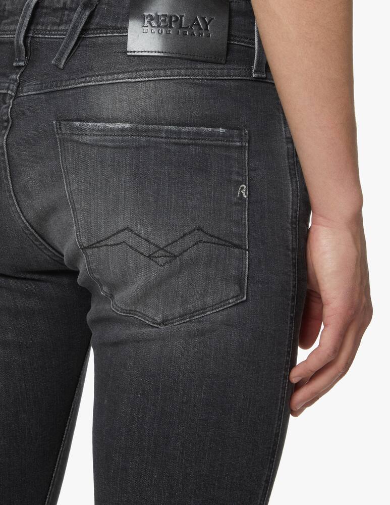 rinascente Replay Jeans slim anbass grigio scuro - verde