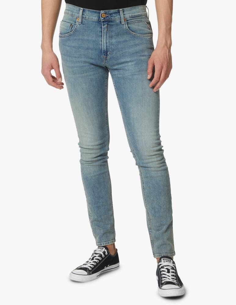 rinascente Replay Jeans slim tapered mickym ctn bio - blu