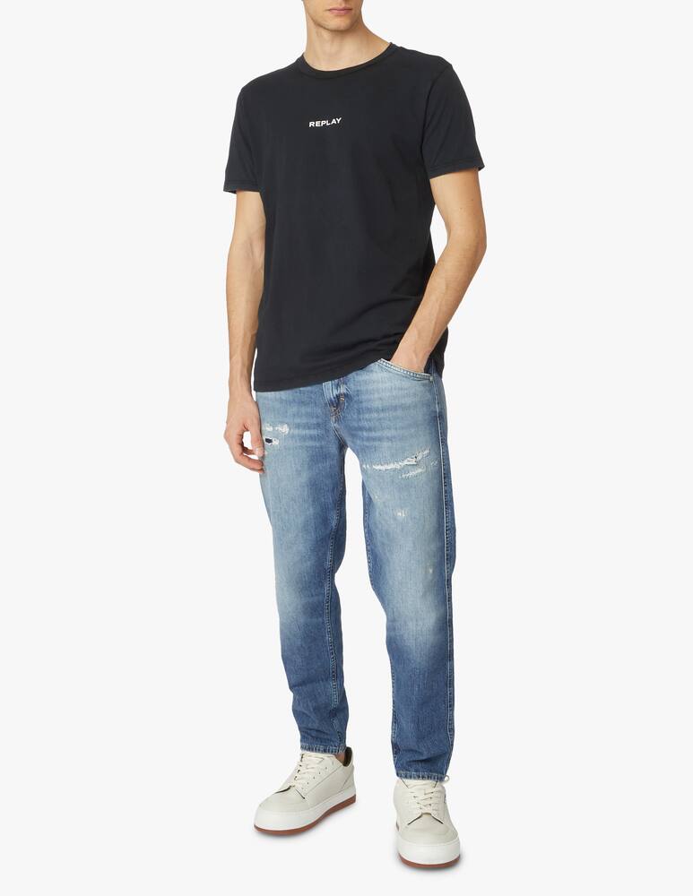 rinascente Replay Maglietta manica corta cotone organico - nero