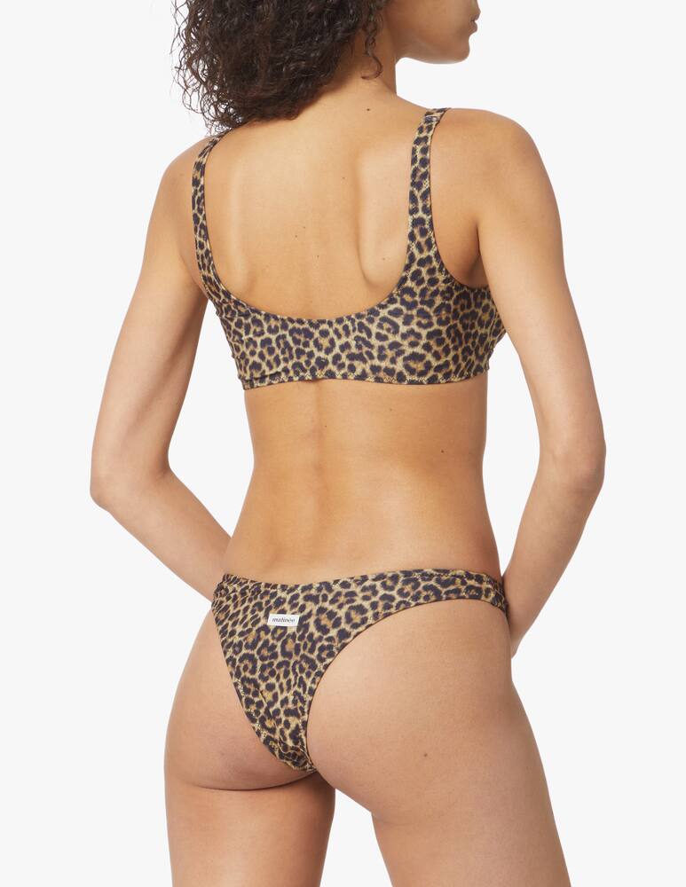 rinascente Matinée Top bikini con buco - multicolor