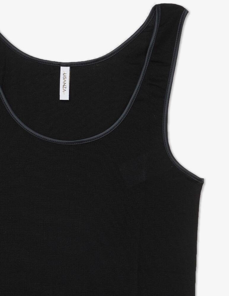 Lisanza Wide shoulder tank top crewneck - picture 2 Lisanza Wide shoulder tank top crewneck - picture 2
