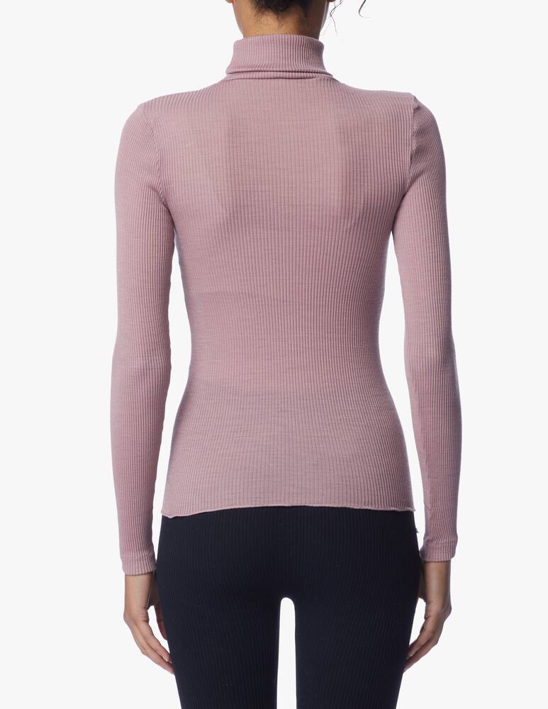 rinascente Lisanza Turtle-neck ribbed top