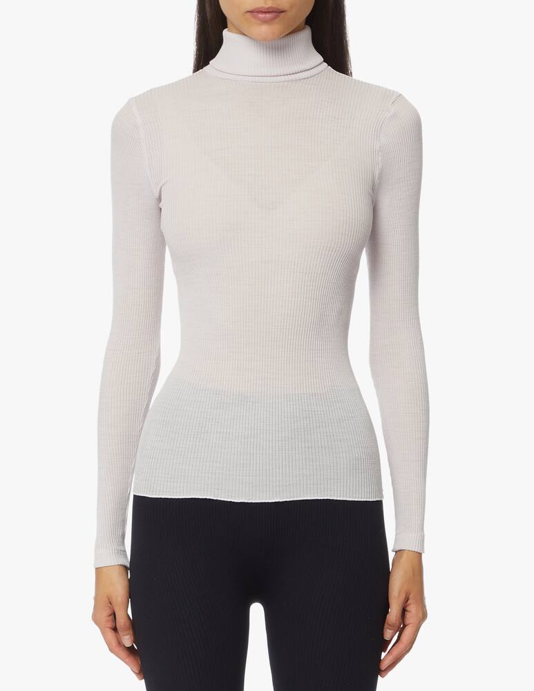 rinascente Lisanza Turtle-neck ribbed top