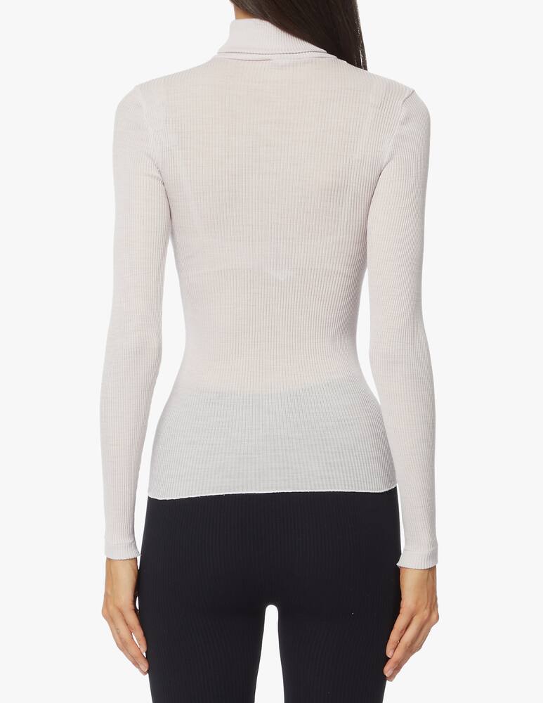 rinascente Lisanza Turtle-neck ribbed top