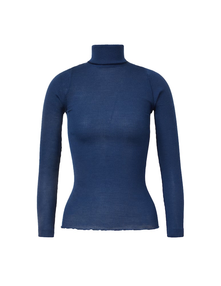 rinascente Lisanza Turtle-neck ribbed top