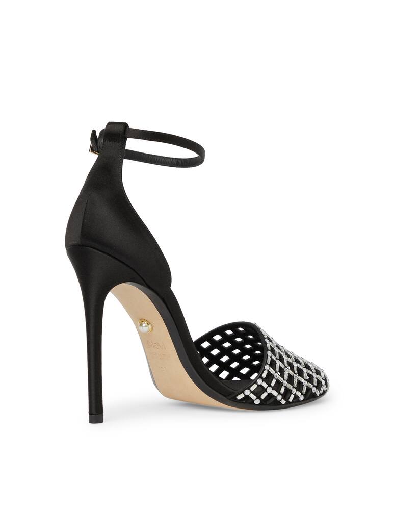 rinascente Alevì Molly heeled sandals with belt - Black