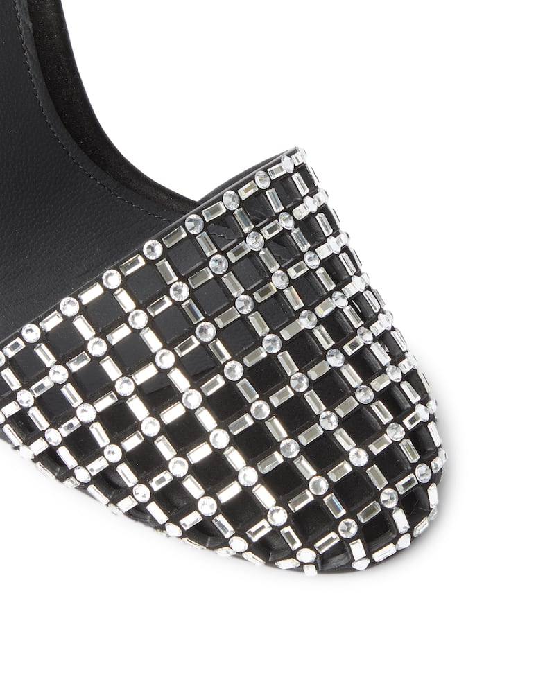 rinascente Alevì Molly heeled sandals with belt - Black