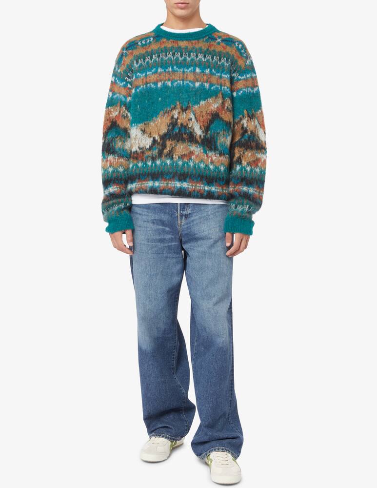 rinascente In The Box Alpaca horse crewneck jumper