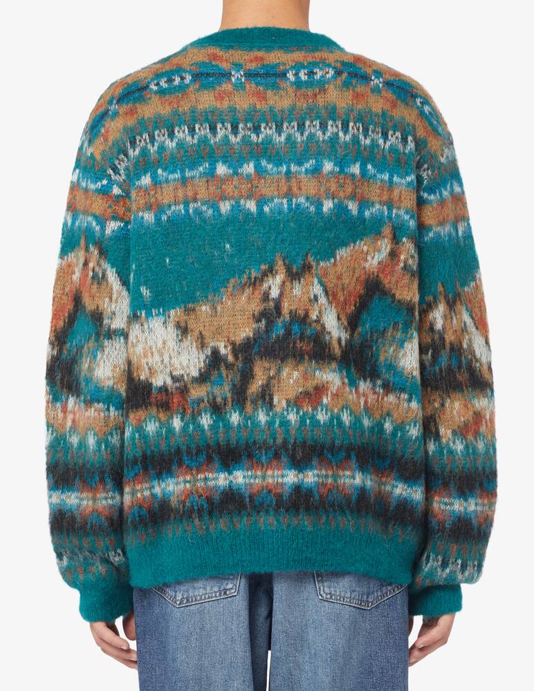 rinascente In The Box Alpaca horse crewneck jumper