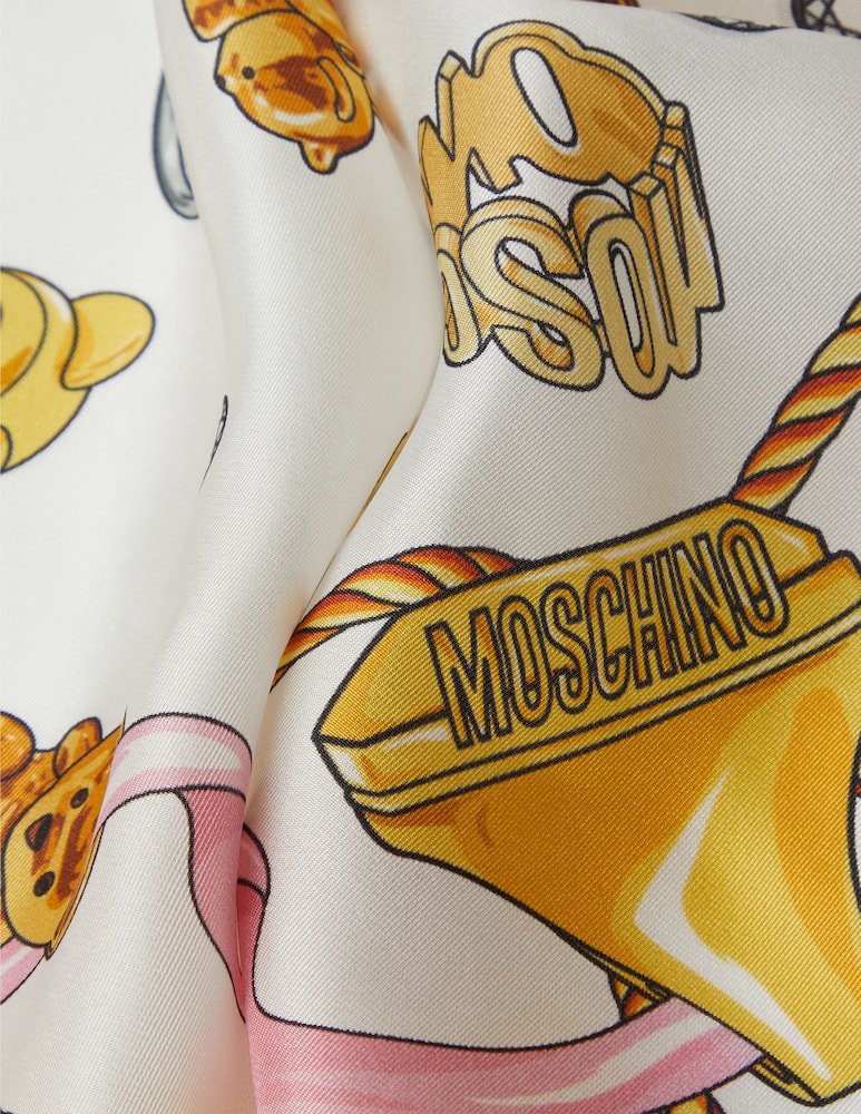 rinascente Moschino Sciarpa 68x68 bijou