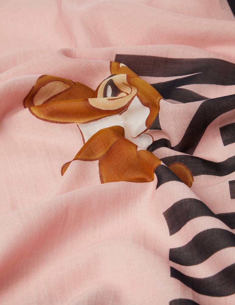 rinascente Moschino Sciarpa bear fondo 45x150