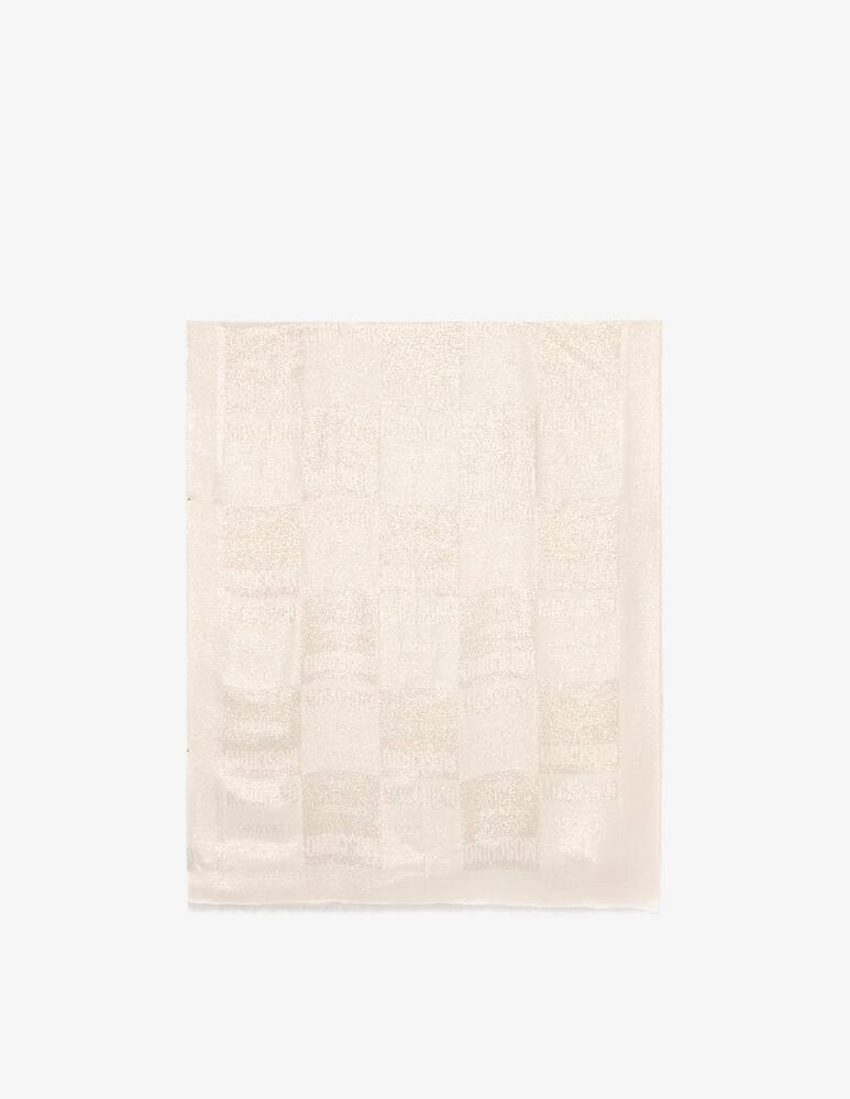 Moschino Scarf 75x190 logo - picture 1 Moschino Scarf 75x190 logo - picture 1