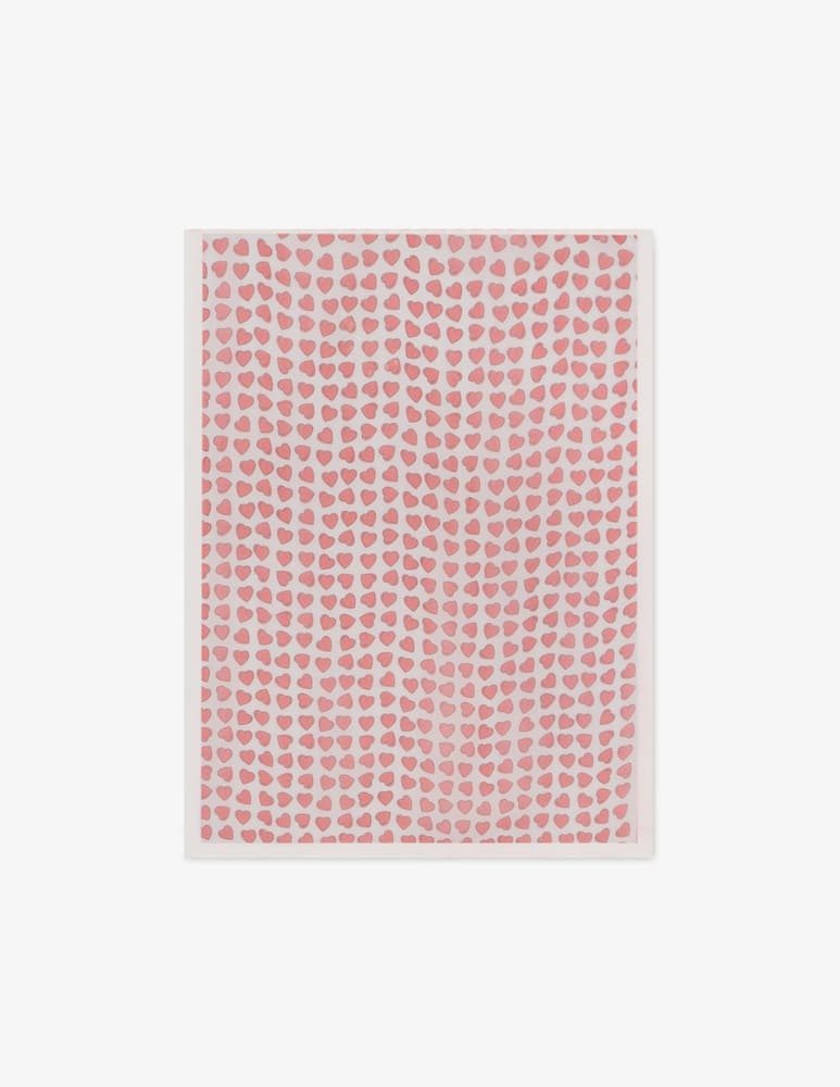 Moschino Cuori allover silk scarf - picture 1
