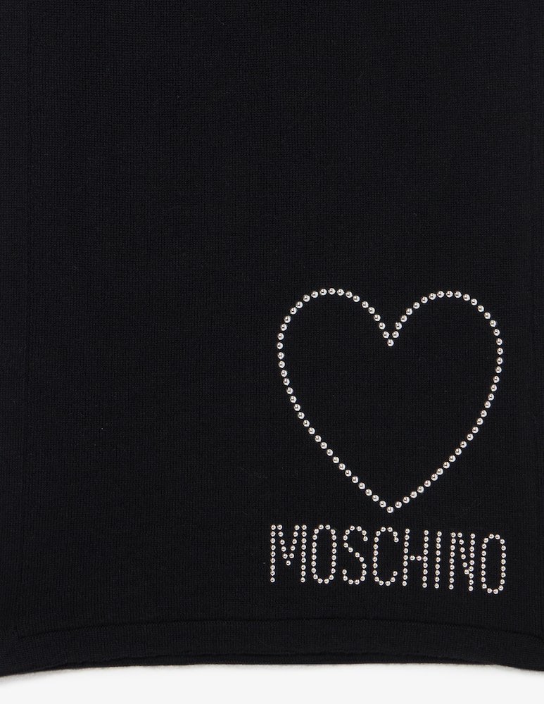 rinascente Moschino Sciarpa cuore 30x180