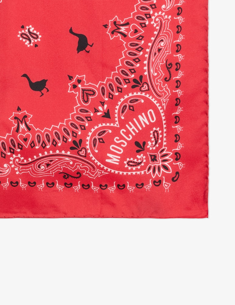rinascente Moschino Foulard