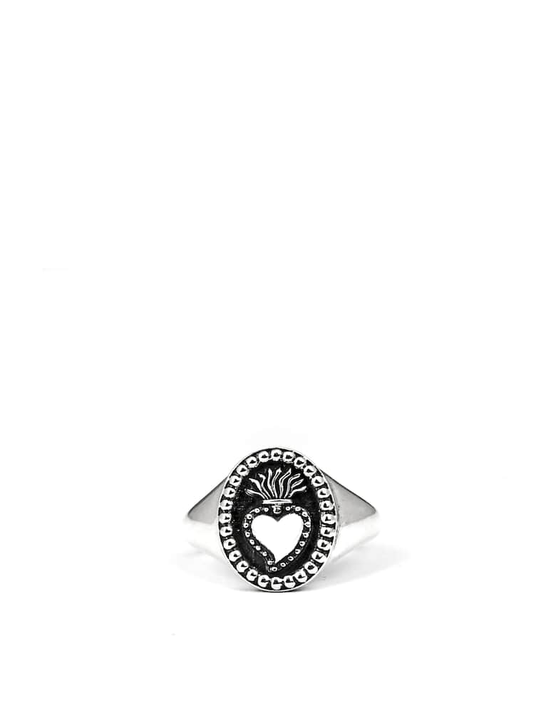 NOVE25 Ex voto Oval signet ring - picture 1 NOVE25 Ex voto Oval signet ring - picture 1