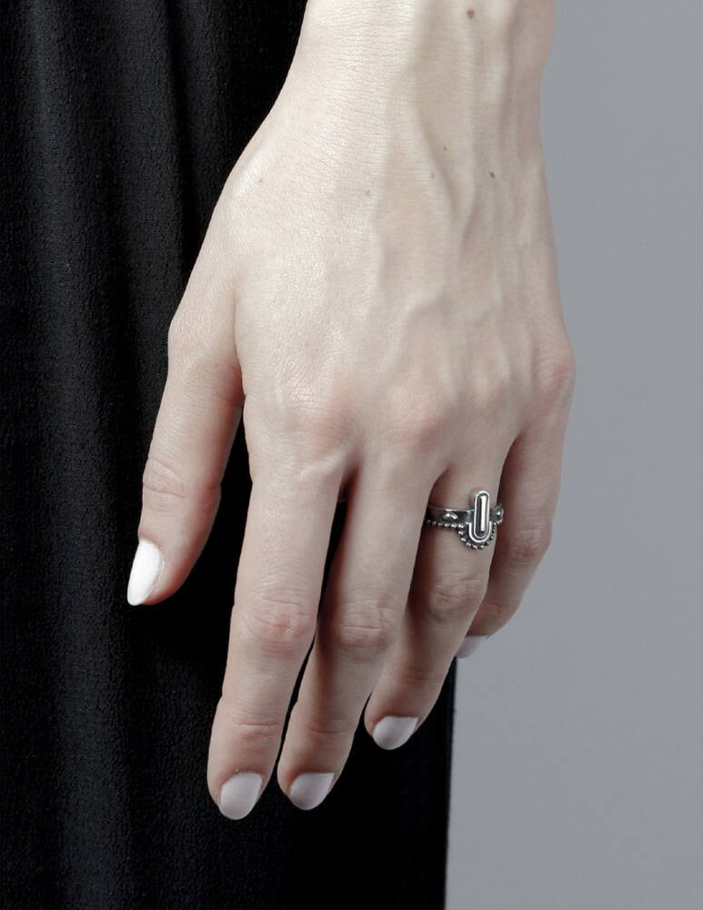 rinascente NOVE25 Fedina decorata etnica