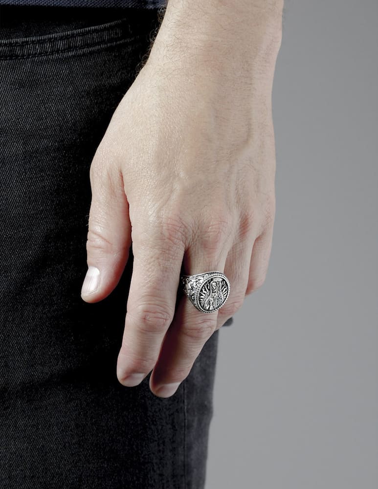 rinascente NOVE25 Chevalier oval santa muerte