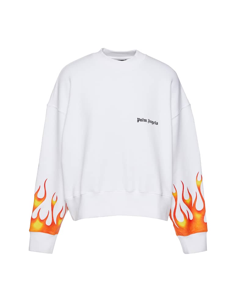 Palm Angels Felpa Firestarter girocollo - immagine 1 Palm Angels Felpa Firestarter girocollo - immagine 1