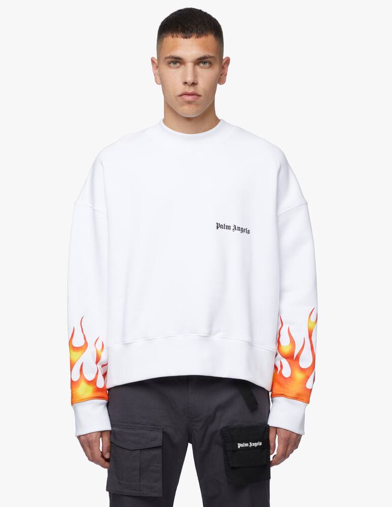 Palm Angels Felpa Firestarter girocollo - immagine 4 Palm Angels Felpa Firestarter girocollo - immagine 4