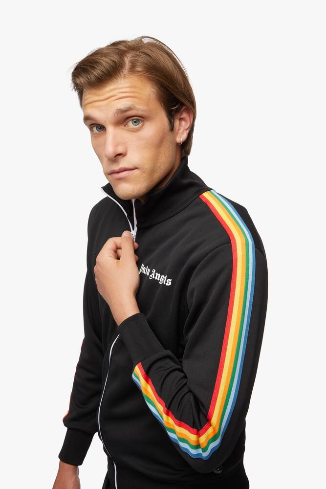 rinascente Palm Angels Classic raimbow track jacket with zip