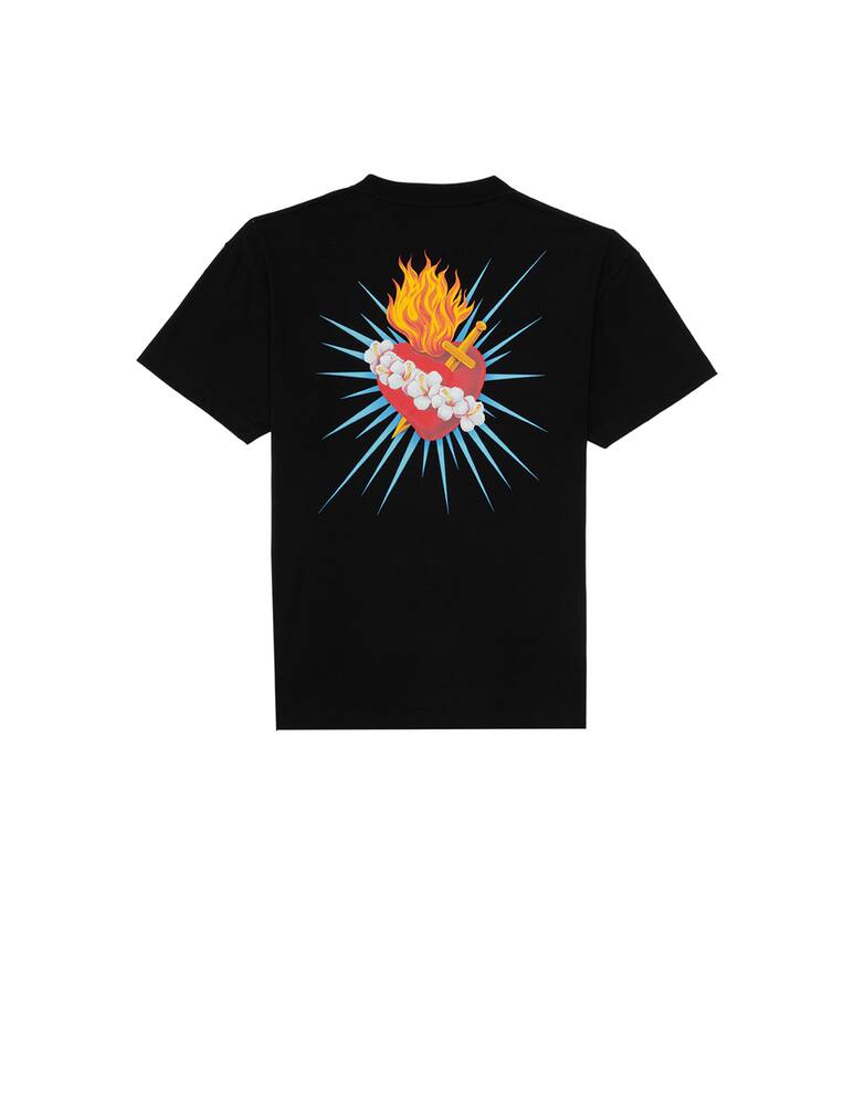 rinascente Palm Angels T-shirt con stampa in cotone