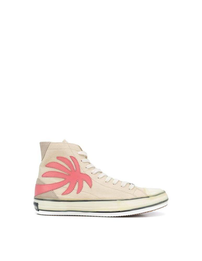 Palm Angels High top palm vulcanized canvas shoes - picture 1 Palm Angels High top palm vulcanized canvas shoes - picture 1