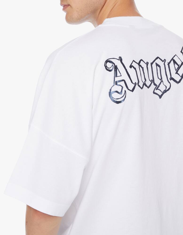 rinascente Palm Angels Blank logo over t-shirt