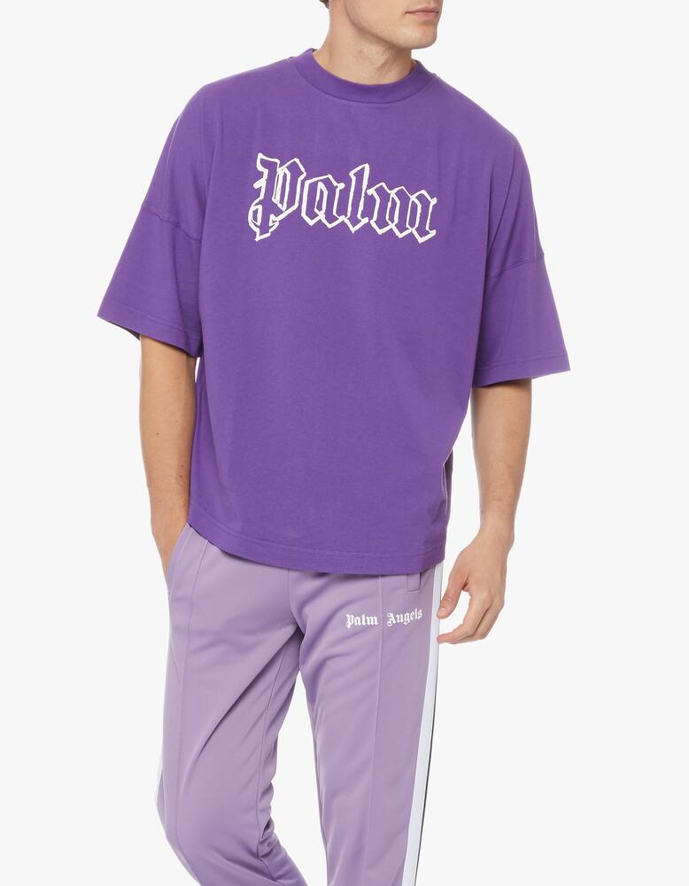 rinascente Palm Angels Maglietta blank logo oversize