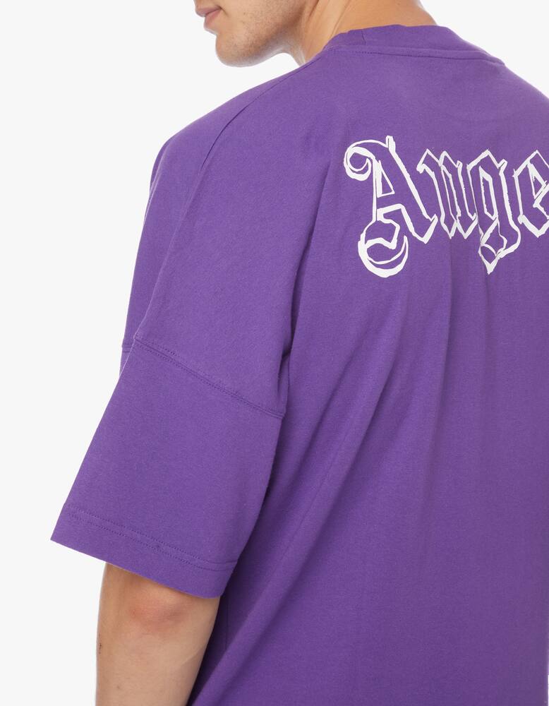 rinascente Palm Angels Maglietta blank logo oversize
