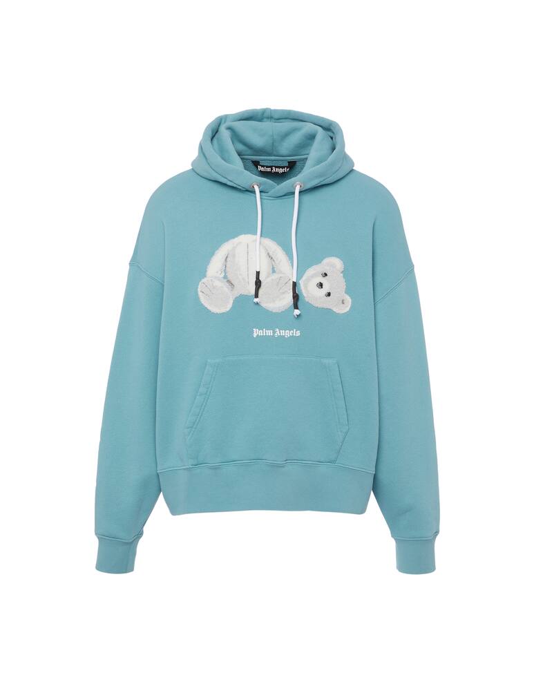 rinascente Palm Angels Felpa con cappuccio ice bear