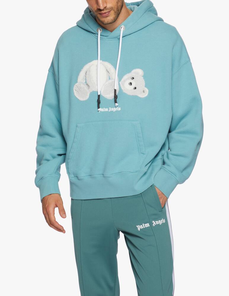 rinascente Palm Angels Felpa con cappuccio ice bear