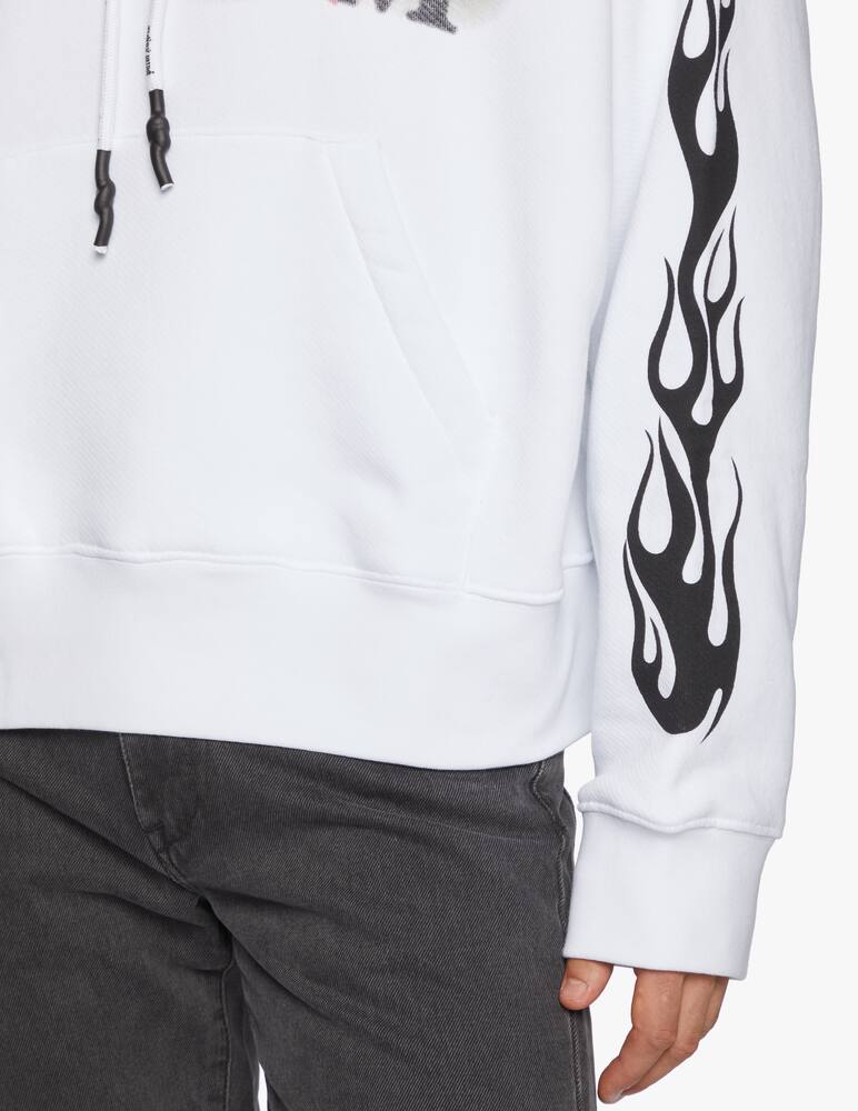 rinascente Palm Angels Flame eagle hoody